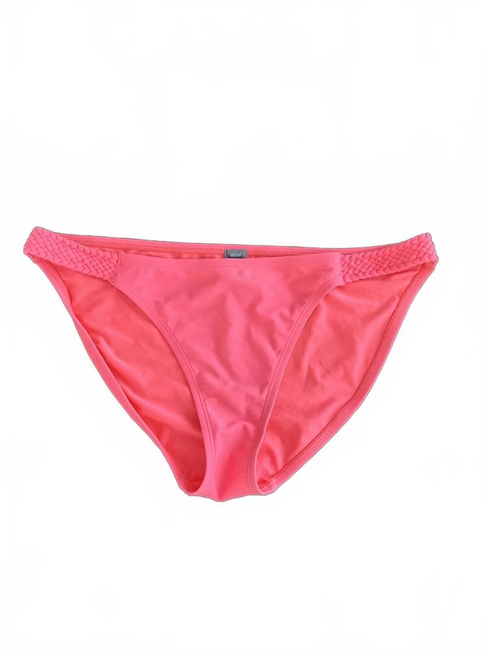 Aerie Neon Coral Bikini bottom Large
